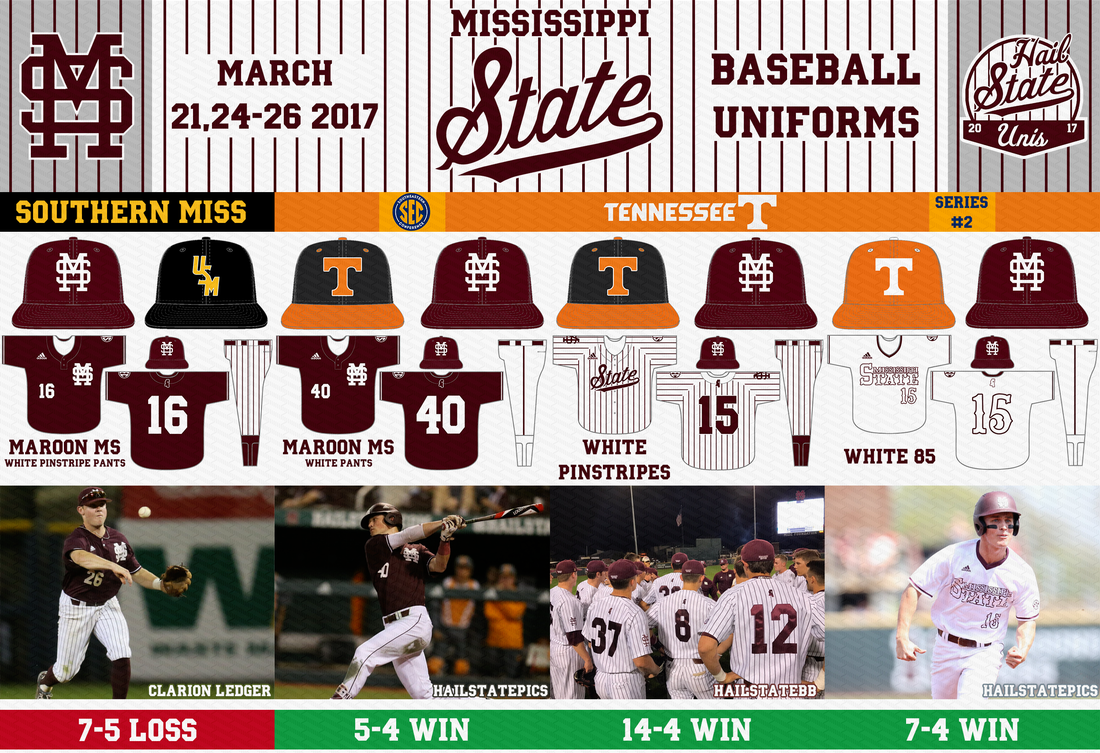 Series Sweep of Tennessee - Hail State Unis