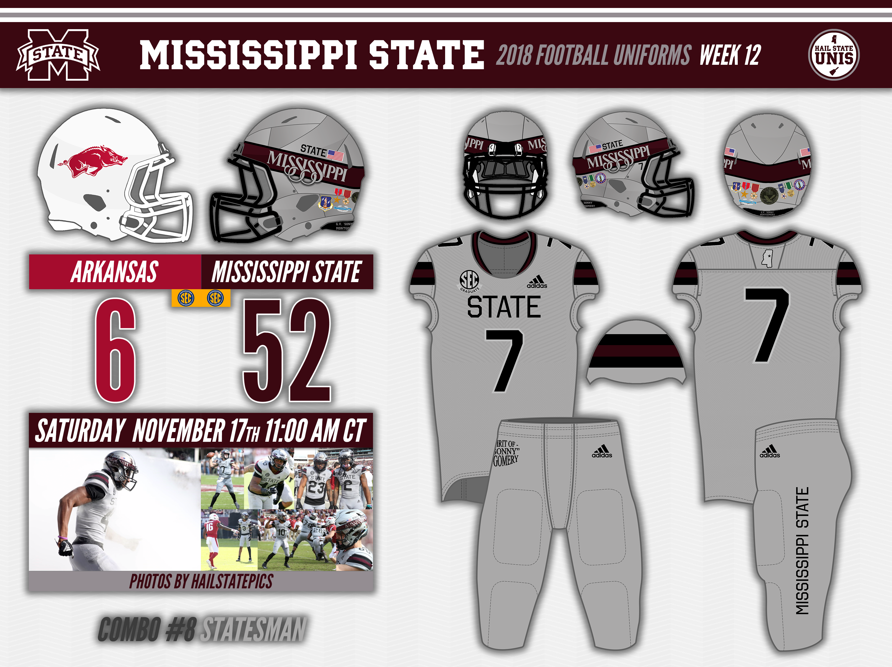 mississippi state football jersey 2018