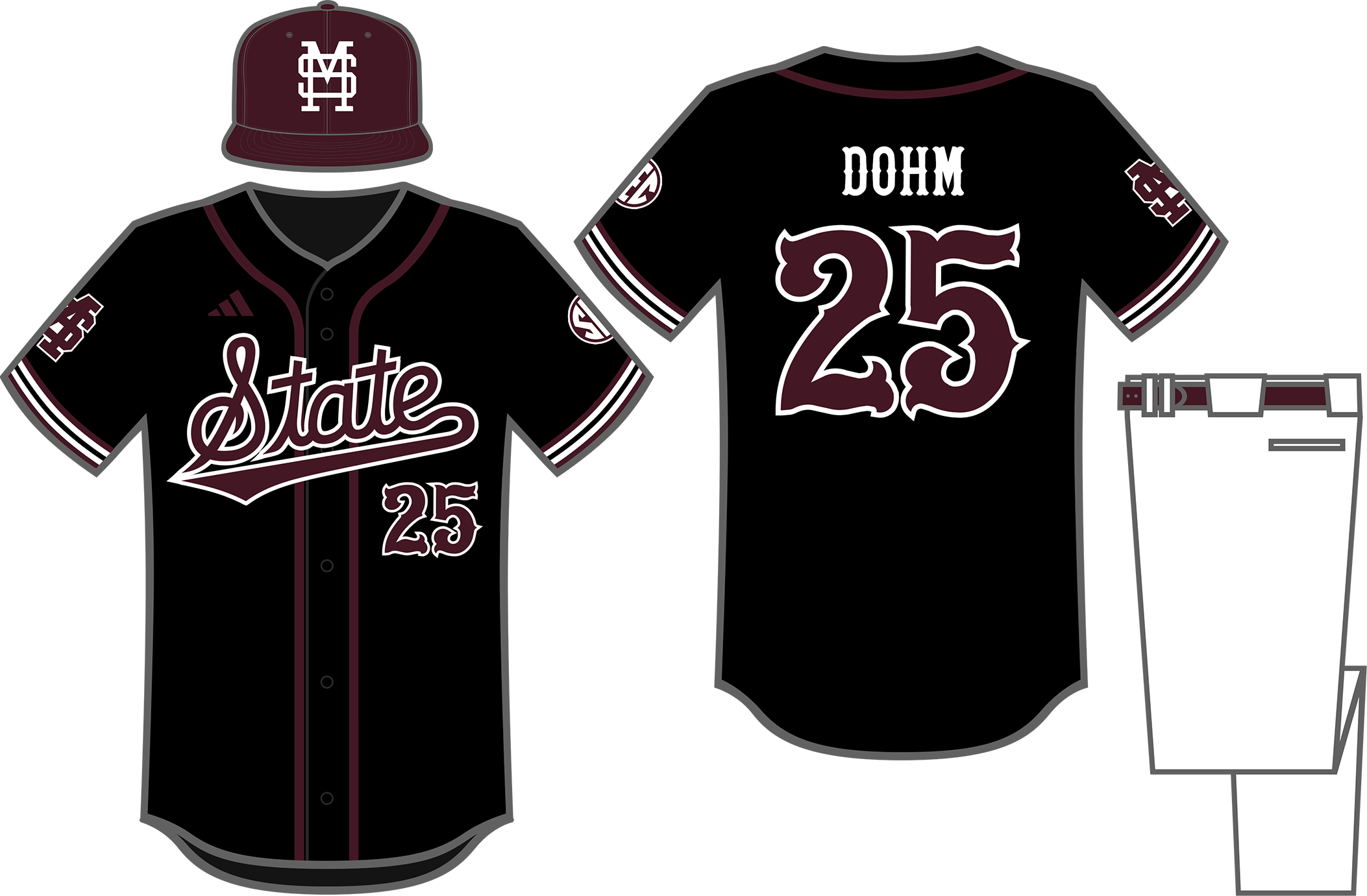 Florida State Seminoles Customizable College Style Baseball Jersey - 2  Styles Available