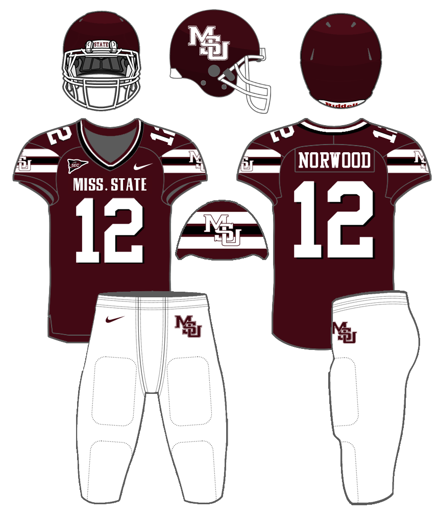 2020 Mississippi State Football Uniforms Season Review - Hail State Unis